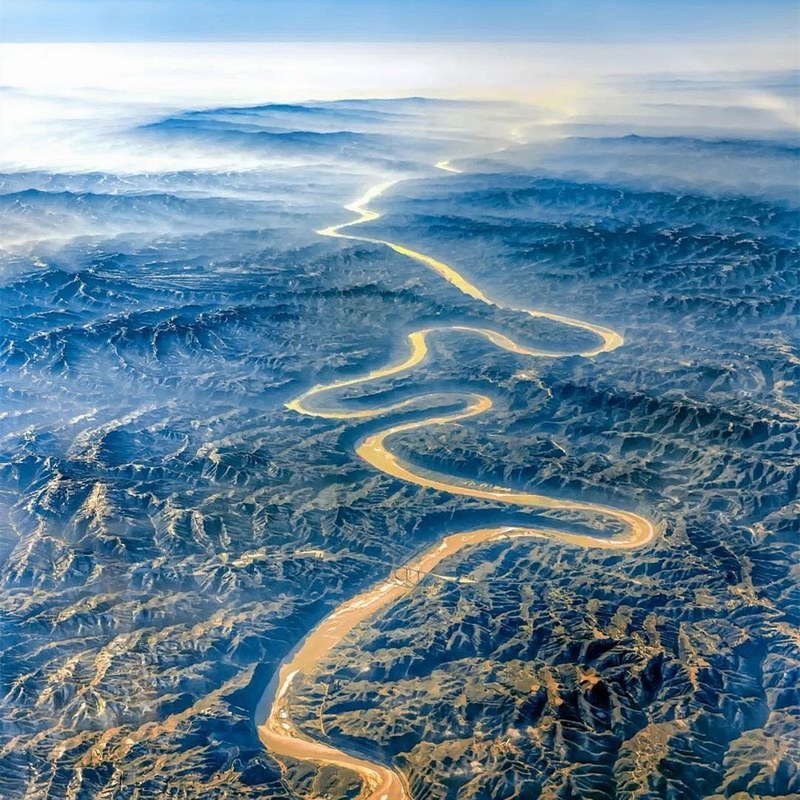 閑暇之余，黃河尋蹤：流過(guò)千年塵煙，歷經(jīng)歲月滄桑  